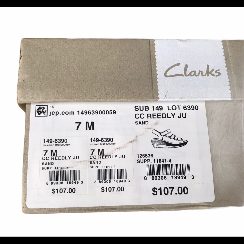 Sand Color Triple Strap Wedge Sandals Platform - Picture 8 of 9
